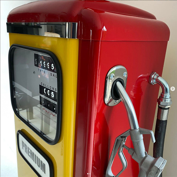 automobile memorabilia reproduction petrol pump