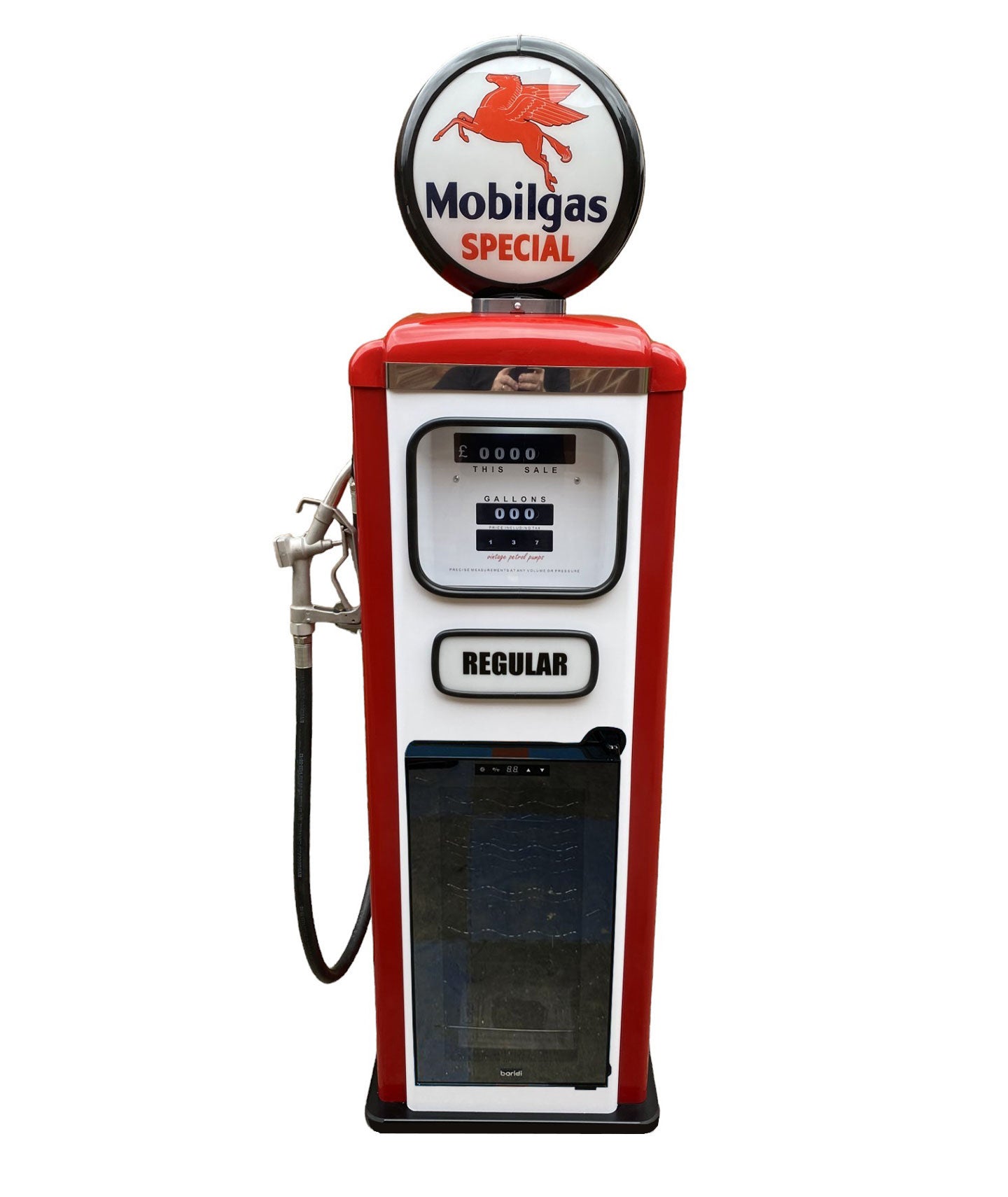 Mobilgas Petrol Pump Fridge