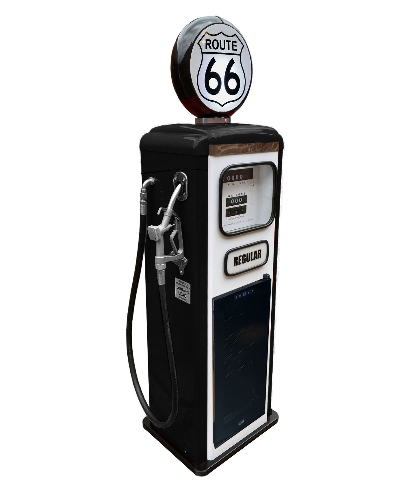 Route 66 Petrol Pump Fridge
