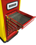 Reproduction Pump with Toolbox-Arts & Entertainment > Hobbies & Creative Arts > Collectibles > Vintage Advertisements-Retro Petrol Pumps