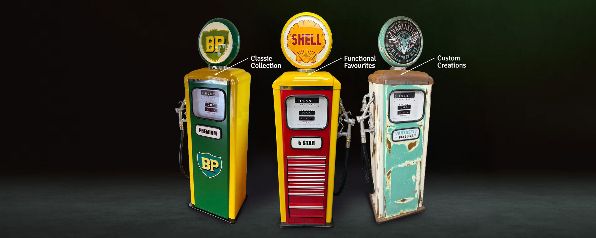 Petrol Gas Pumps Types