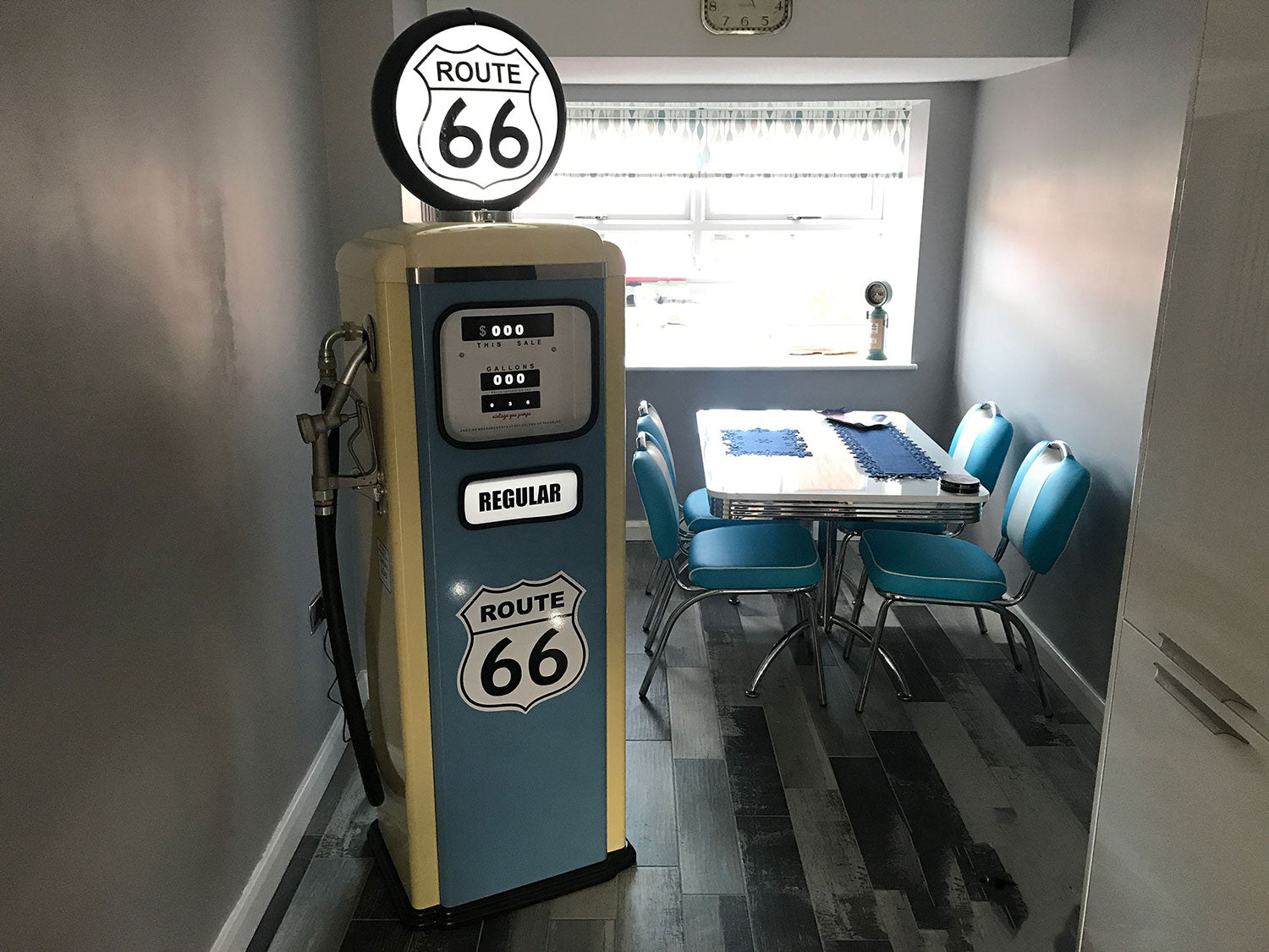 man cave decor route 66 example