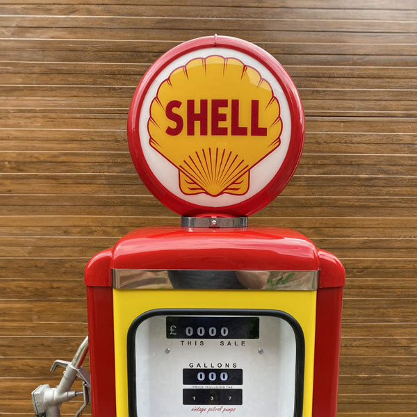Shell Reproduction Vintage Petrol Pump in house